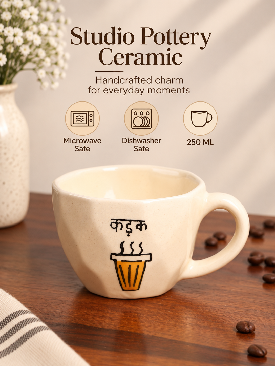 Studio Pottery Ceramic Mug