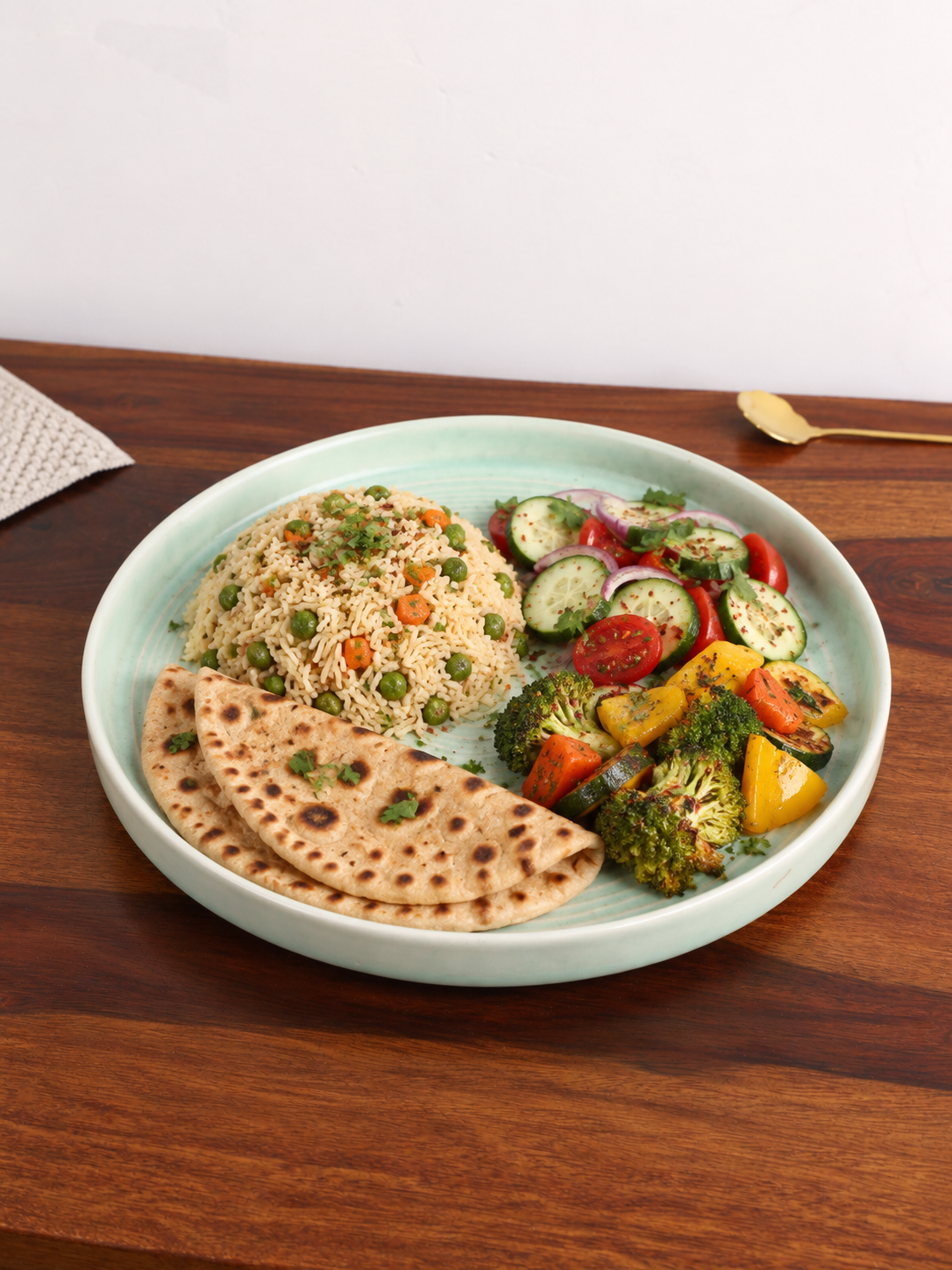 Studio Pottery Porcelain Ceramic Dinner Plate