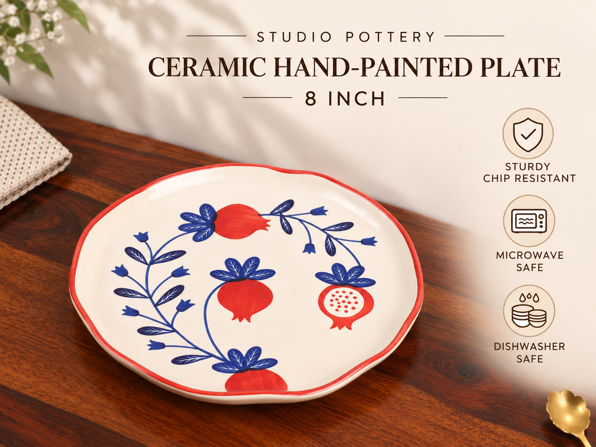 Studio Pottery Ceramic Plate
