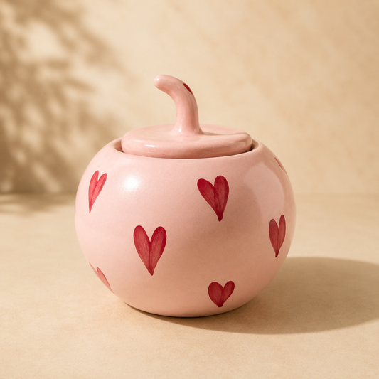 Baby pink jar 5 inch