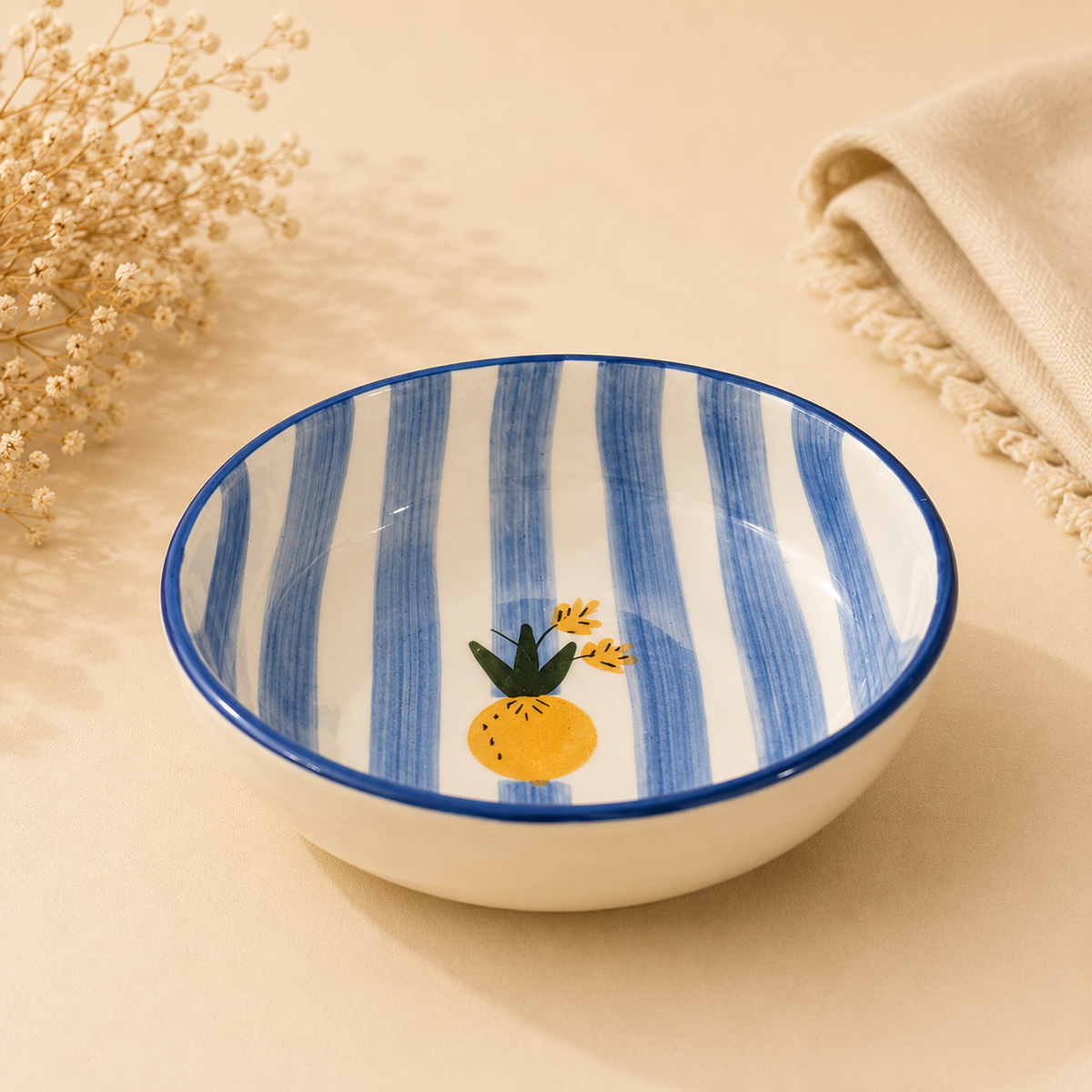 Lemonchello ceramic bowl