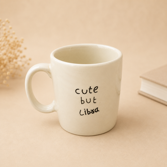 Libra tea mug