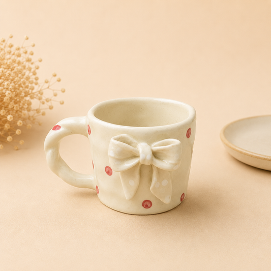 Snow bow mug