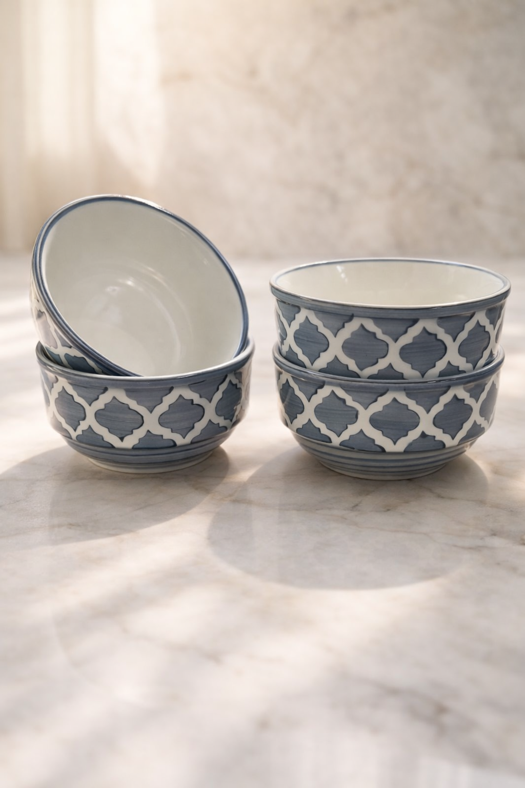4 inch Bowl Set of 4 Pcs