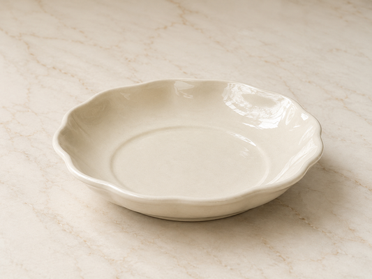 Ceramic Deep Dish Plate
