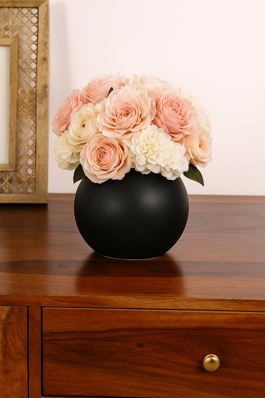 Studio Pottery Mellow Ceramic Vase 6 Inch