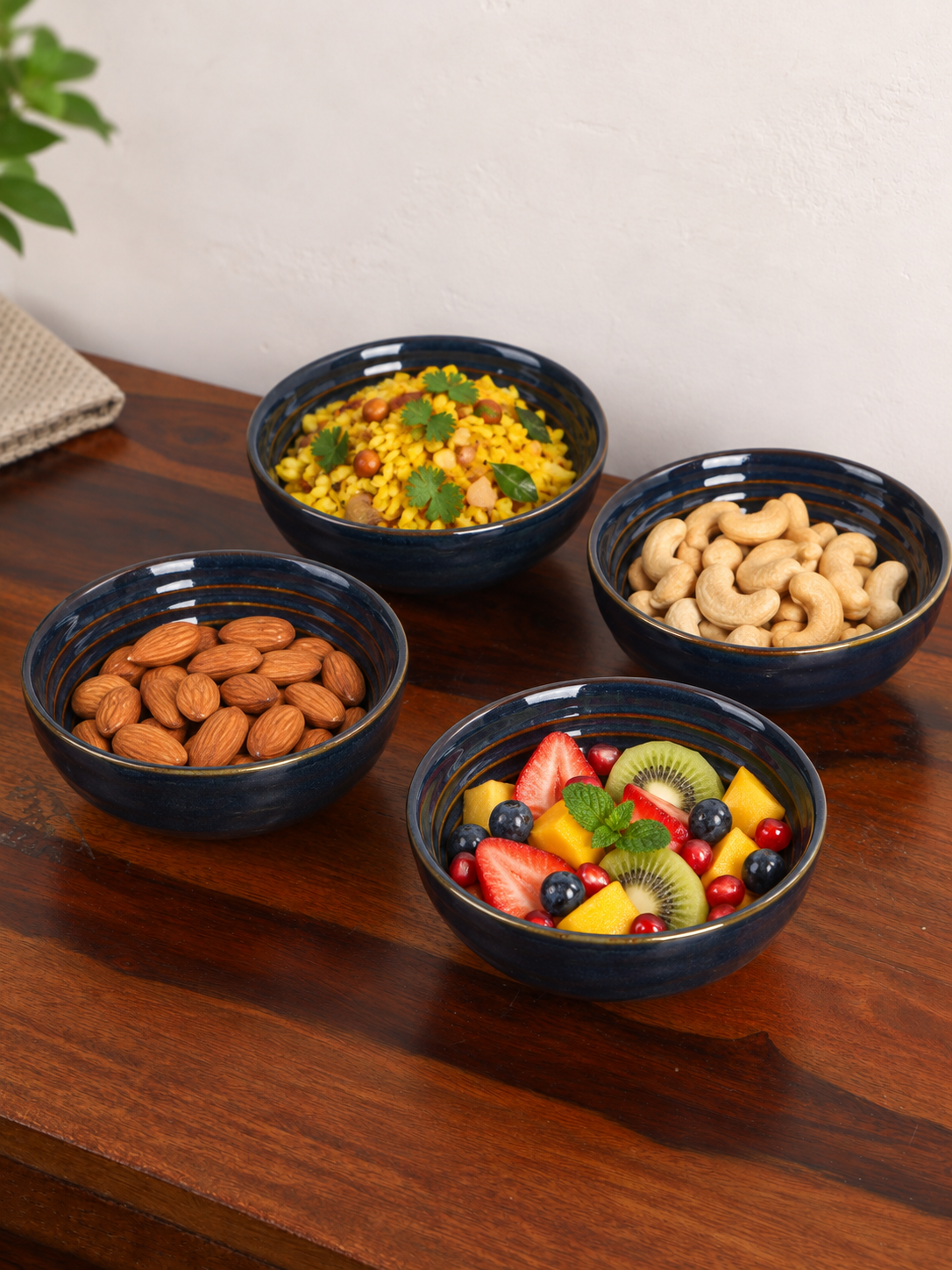 Studio Pottery Bowl Set of 4
