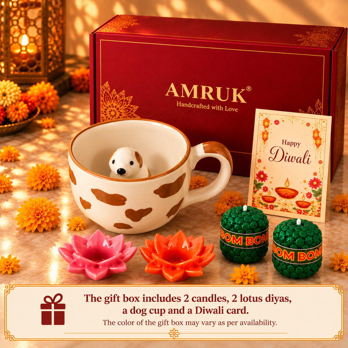 Dog cup gift set