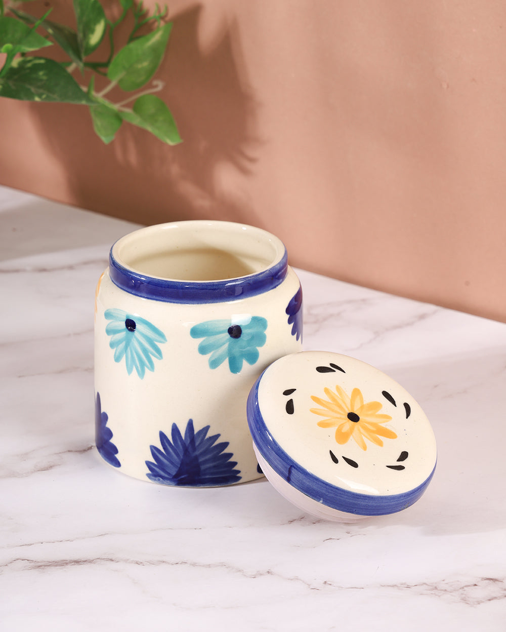 Heart and petals jars