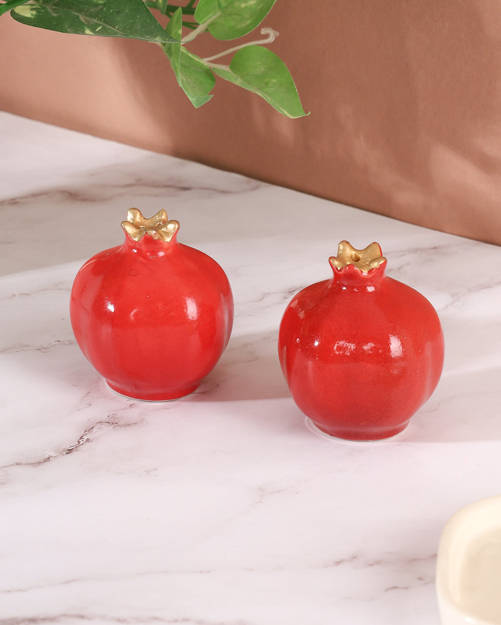 Anaar Ceramic Salt n Pepper Shaker set