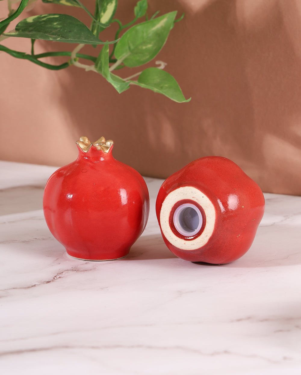 Anaar Ceramic Salt n Pepper Shaker set