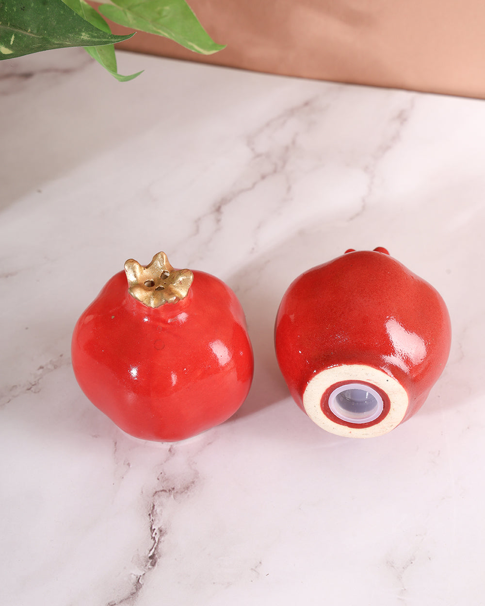 Anaar Ceramic Salt n Pepper Shaker set