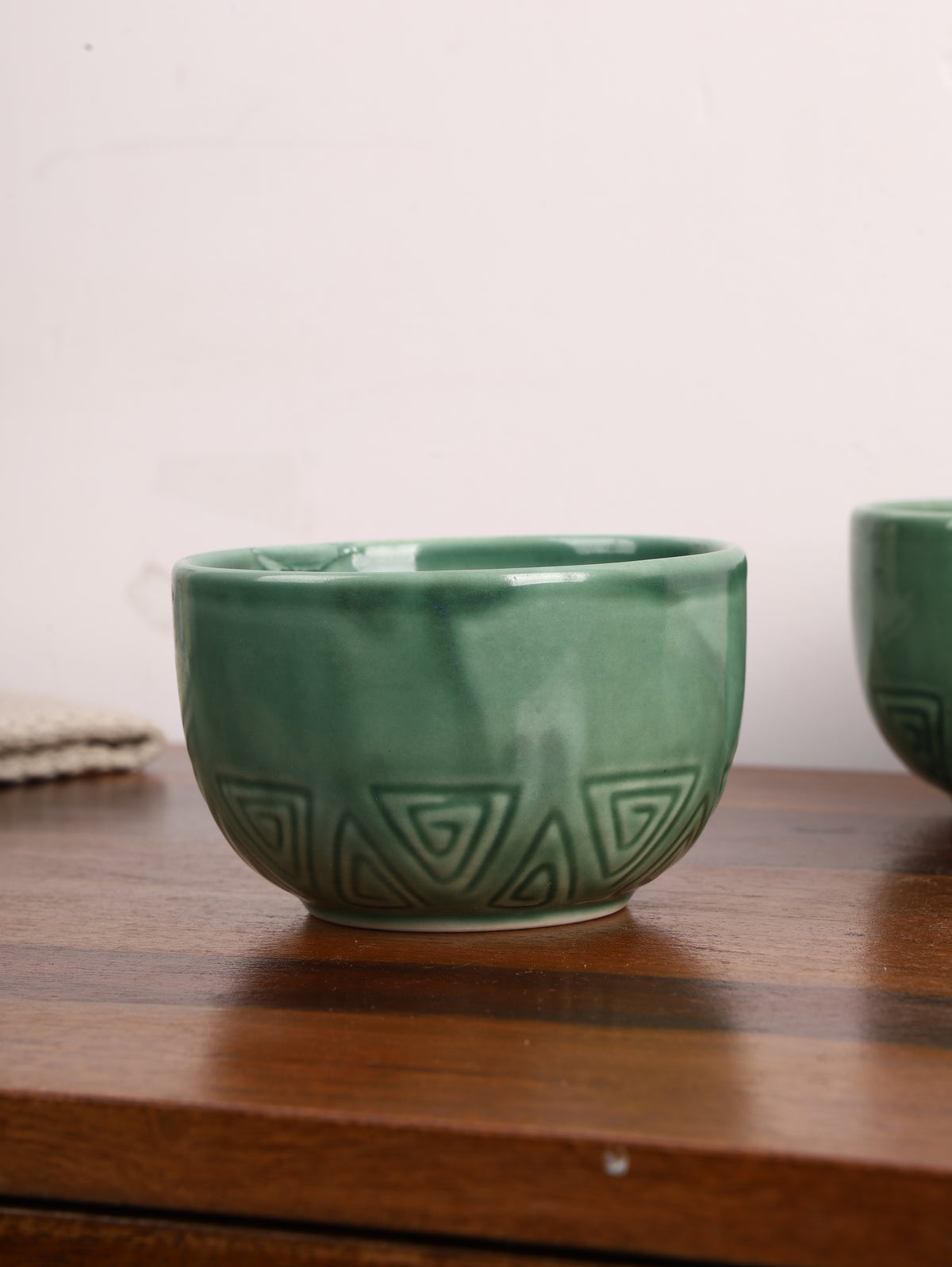Studio Pottery Deep Snack Bowl Set of 4