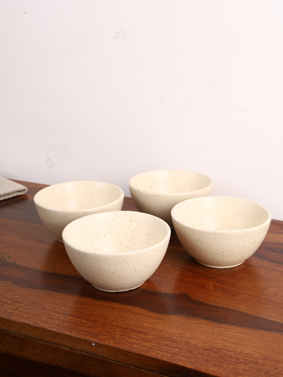 Studio Pottery Deep Snack Bowl Set of 4
