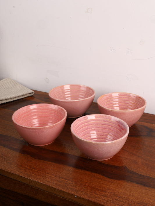 Studio Pottery Bowl Set of 4