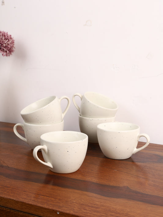 Studio Pottery Ceramic Tea Cups Set of 6
