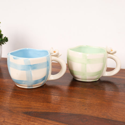Loompa floral mugs