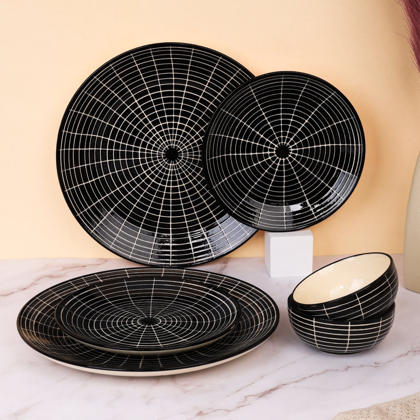Studio Pottery Ceramic Dinner Set