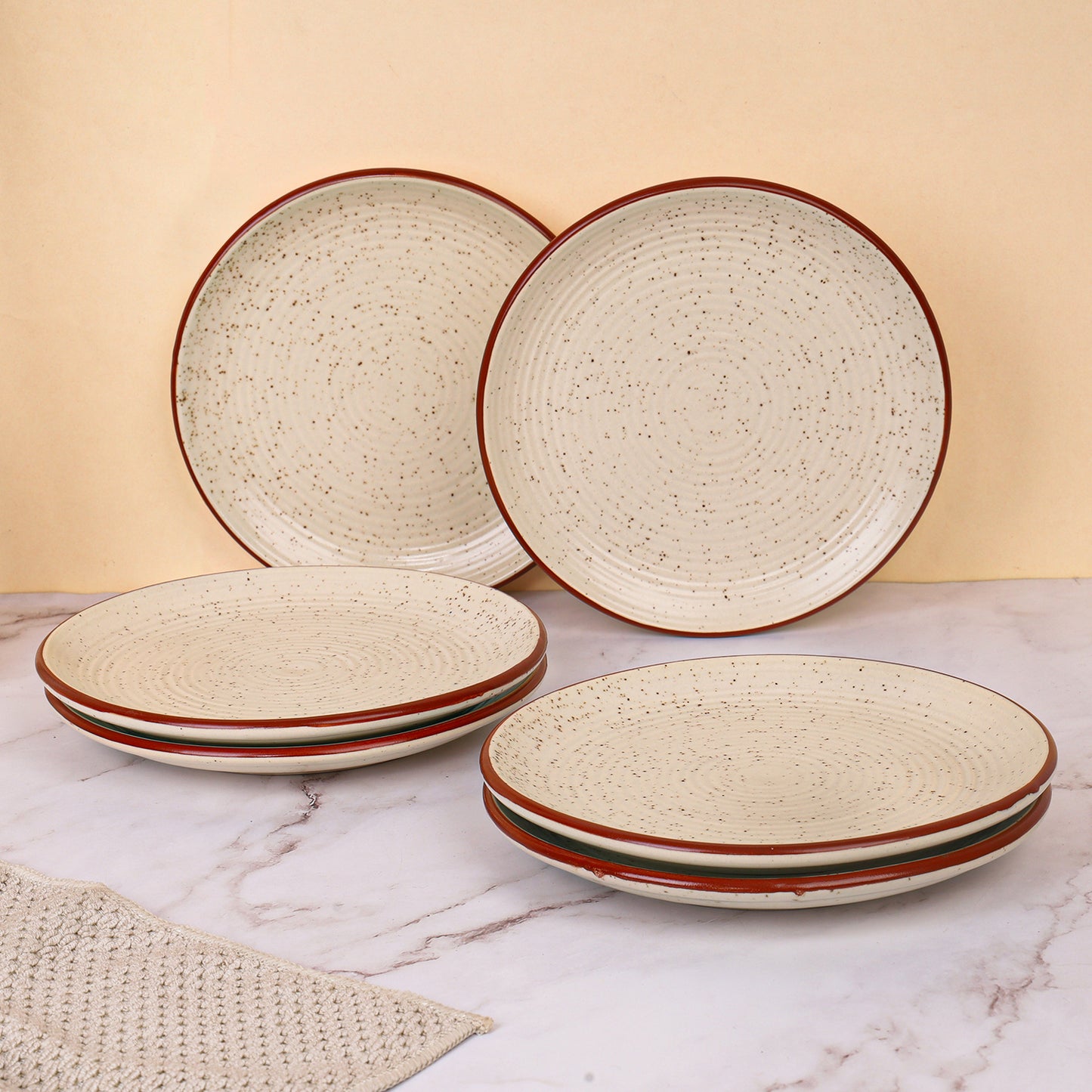 Studio Pottery Ceramic Dinner Set Microwave Safe