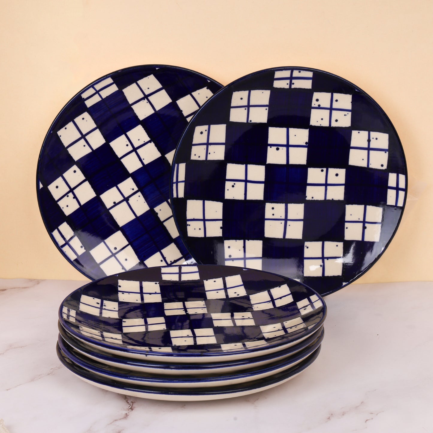 Studio Pottery Ceramic Dinner Set