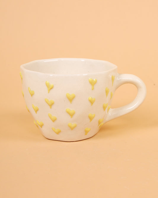 Marigold heart cup