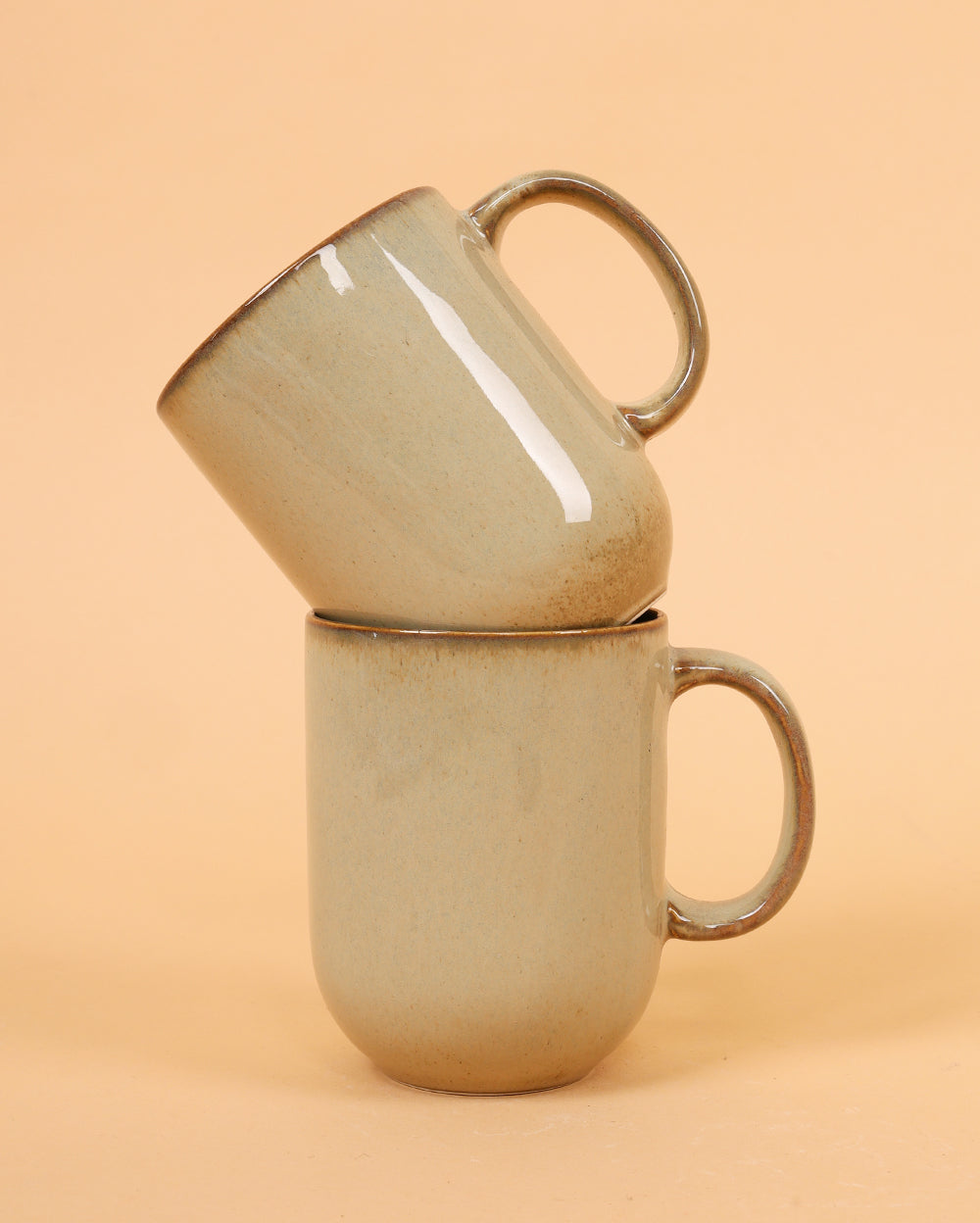 U mud-pie Ceramic Porcelain Mug 280 Ml ( Chip resistant and Microwave Safe )