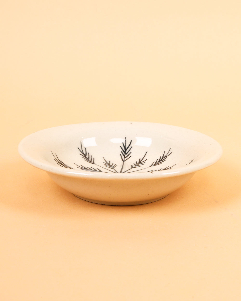 Love and flora Ceramic pasta plates ( Microwave Safe )