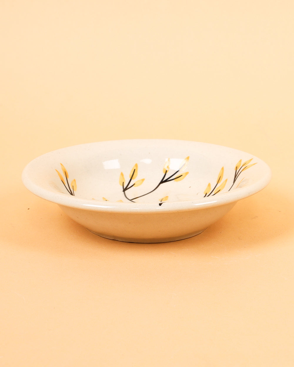 Love and flora Ceramic pasta plates ( Microwave Safe )