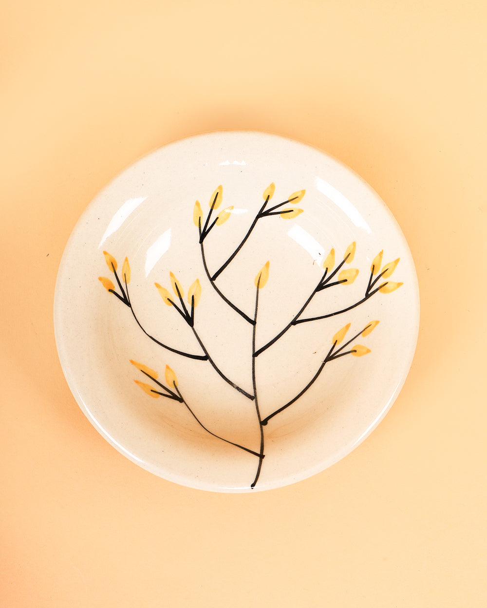 Love and flora Ceramic pasta plates ( Microwave Safe )
