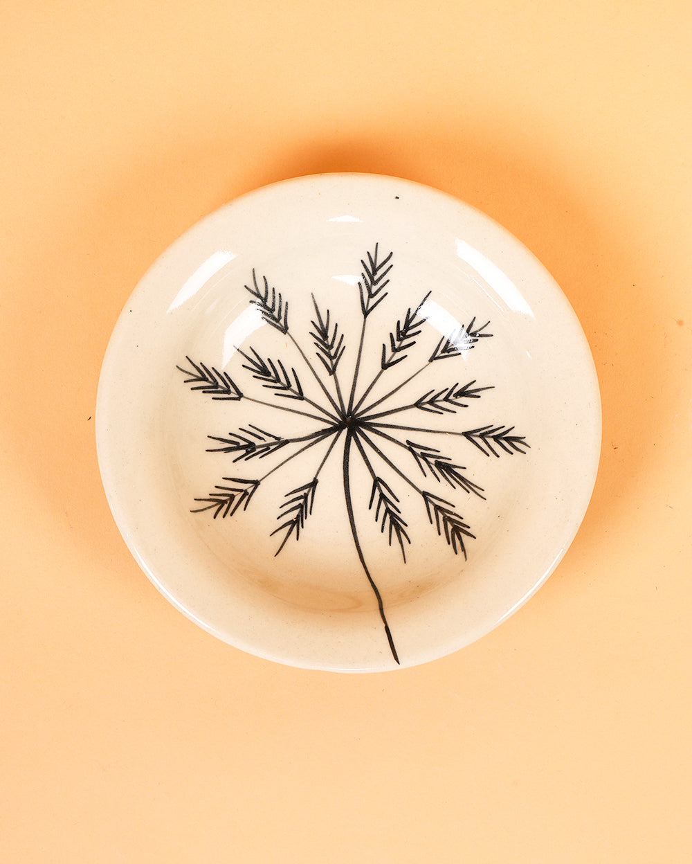 Love and flora Ceramic pasta plates ( Microwave Safe )