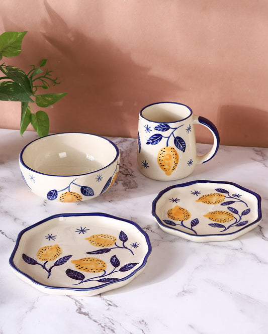 Lemony lime breakfast set