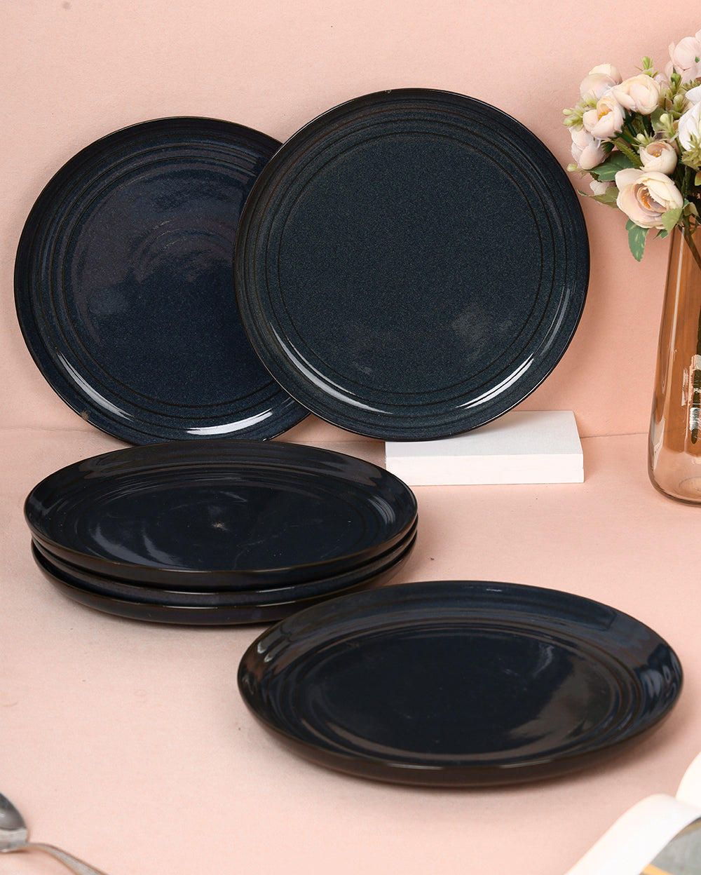 Blue lagoon dinner set ( Chip resistant )