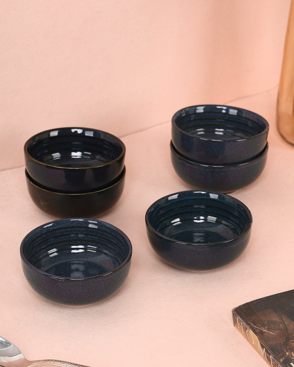 Blue lagoon dinner set ( Chip resistant )