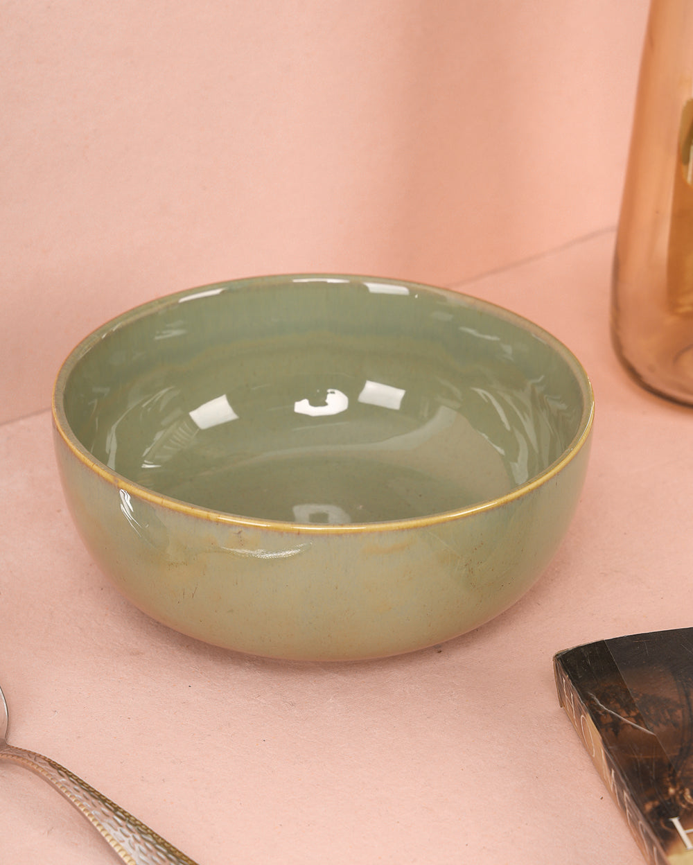 Beans greens Porcelain dinner set ( Chip Resistant )