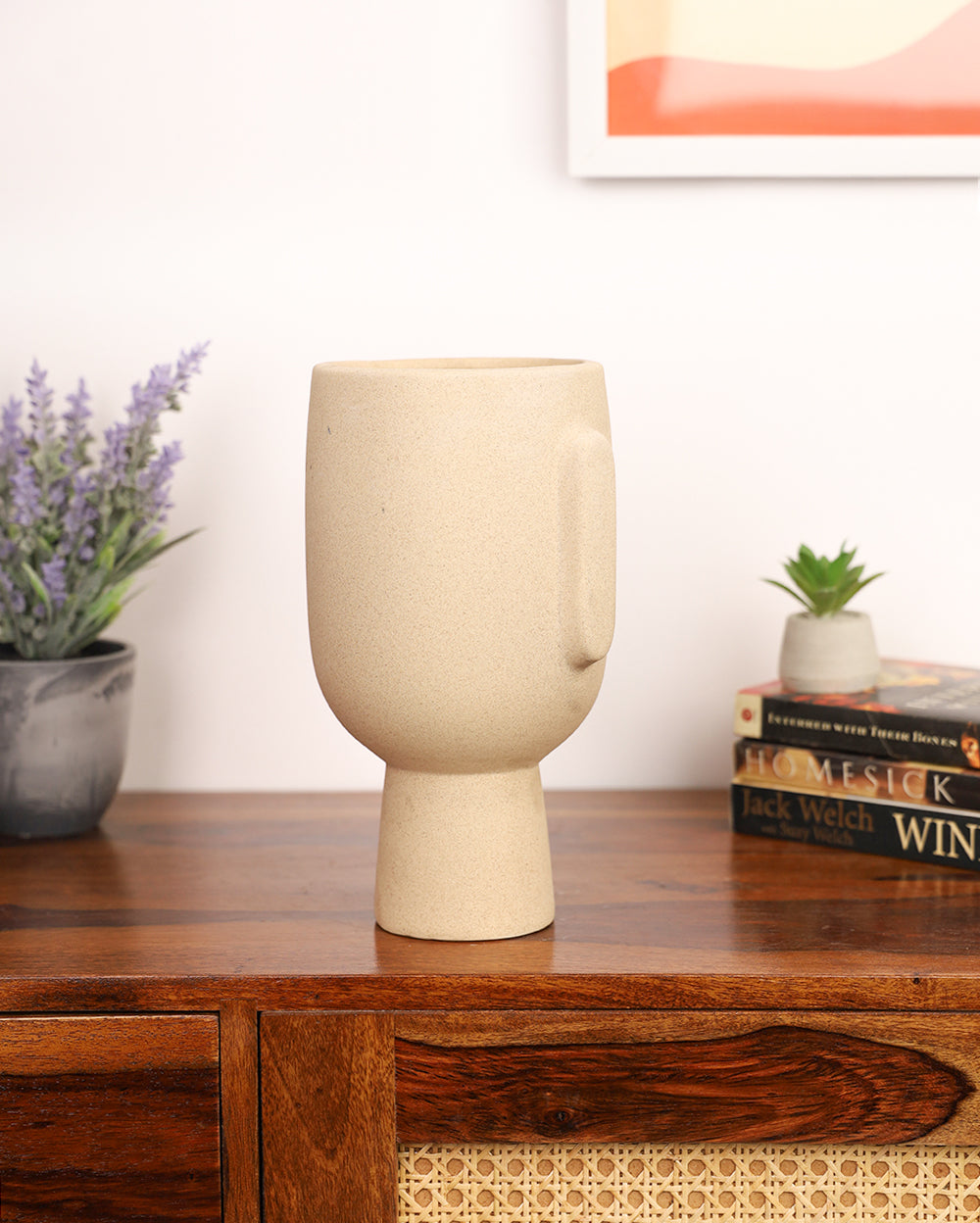 Morrocan face vase