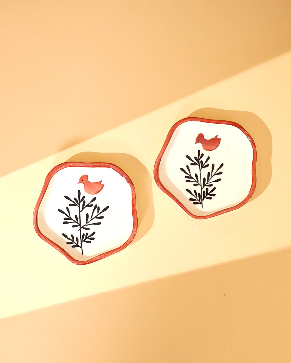 Birdie dessert plate Set of 2