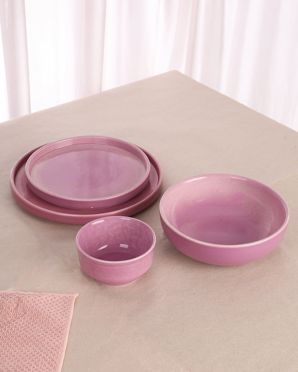 Studio Pottery Ceramic Dinner Set