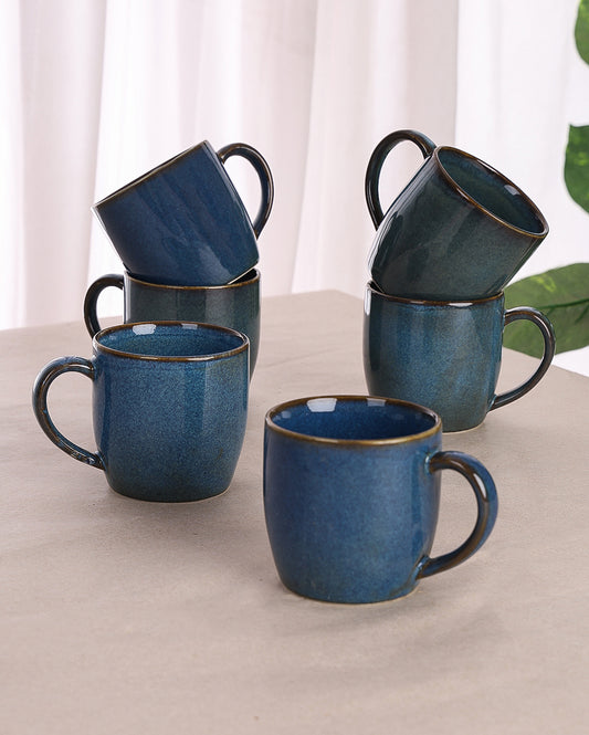 Porcelain Ceramic Tea Cup Set of 6 (Copy)