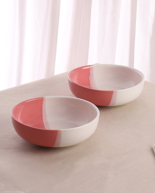 Studio Pottery Big Salad Bowl - 8 inch