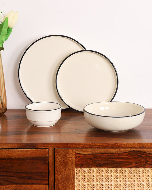 Studio Pottery Breakfast Set 4 Pcs
