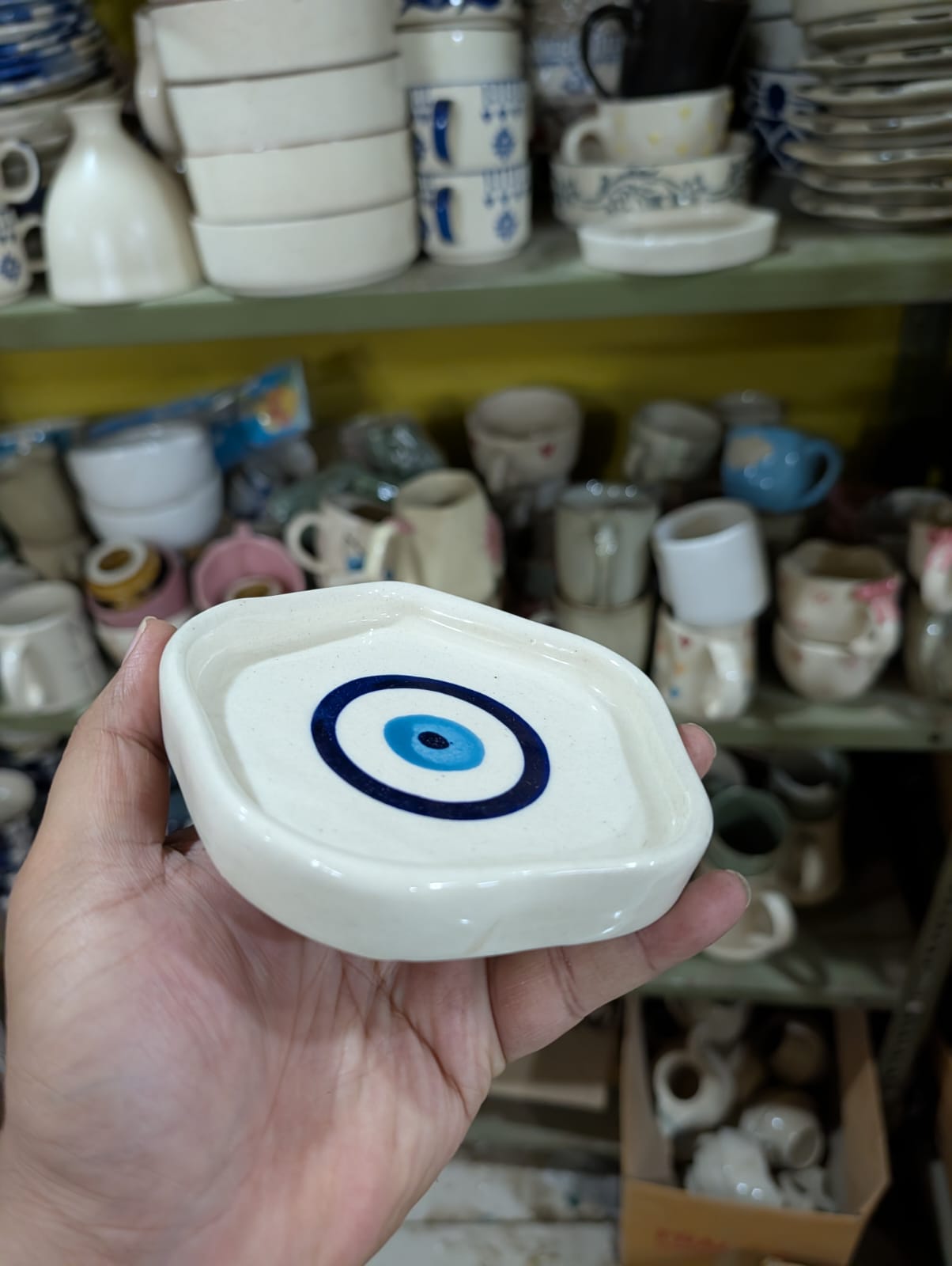 Ceramic Small Dessert Plate 4.5 inch
