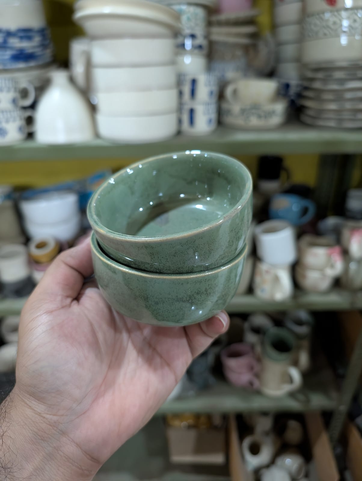 Ceramic Set of 2 Small Bowl 3 inch