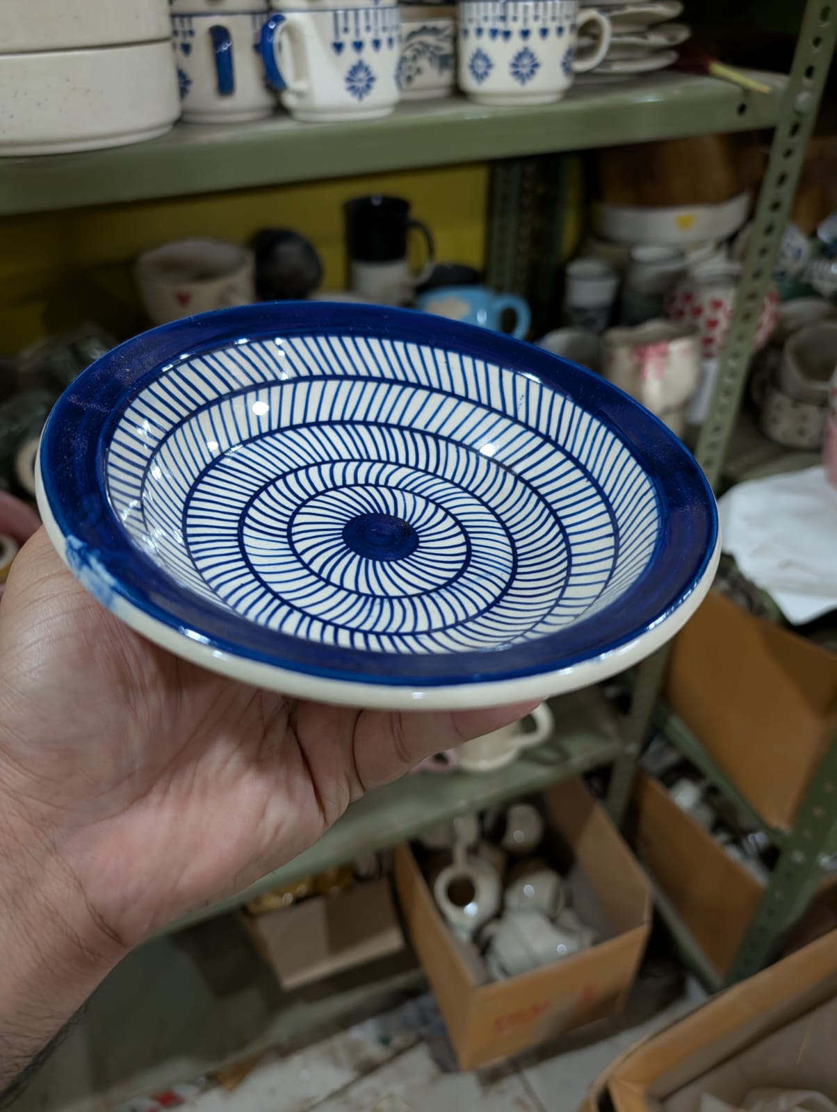 Ceramic Pasta Plate 7 inch