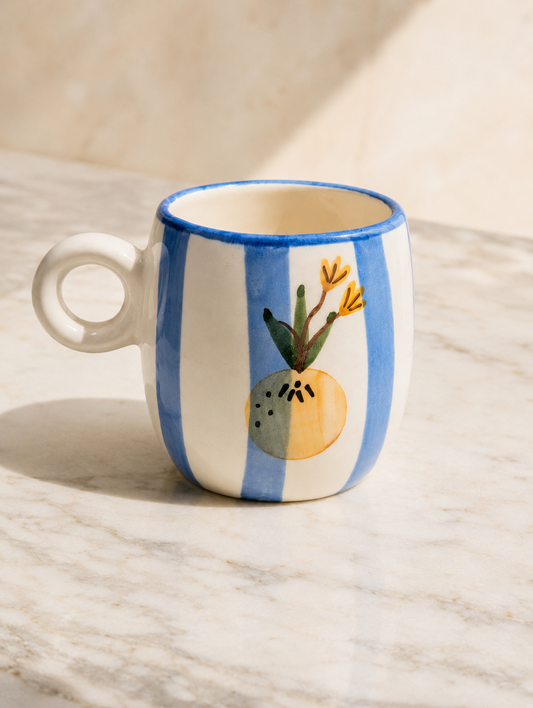 Ceramic Lemon Mug ( 265 Ml )
