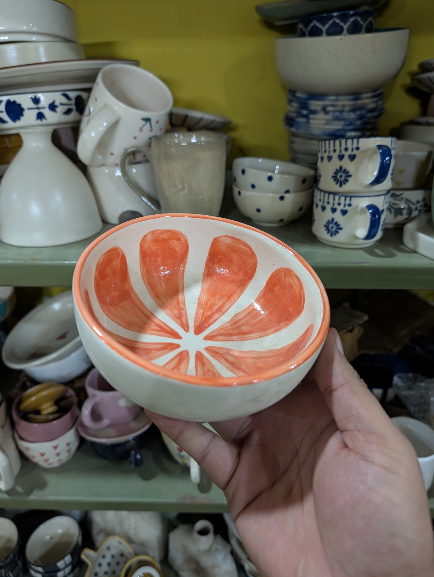 Ceramic Snack Bowl 5 Inch