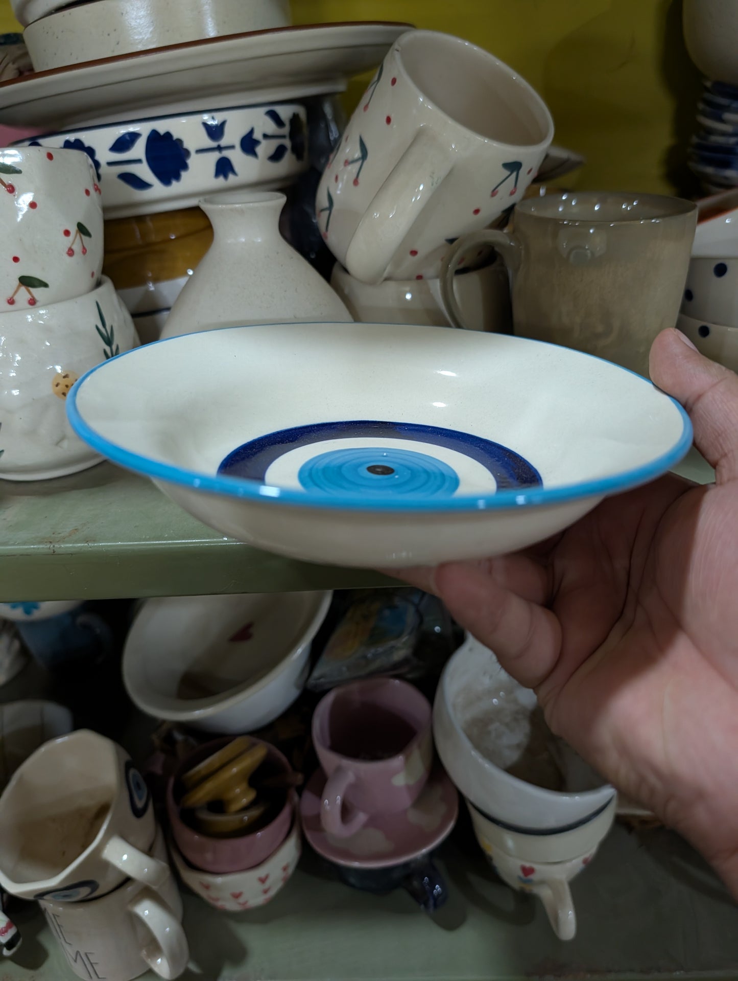 Ceramic Pasta Plate 7 inch