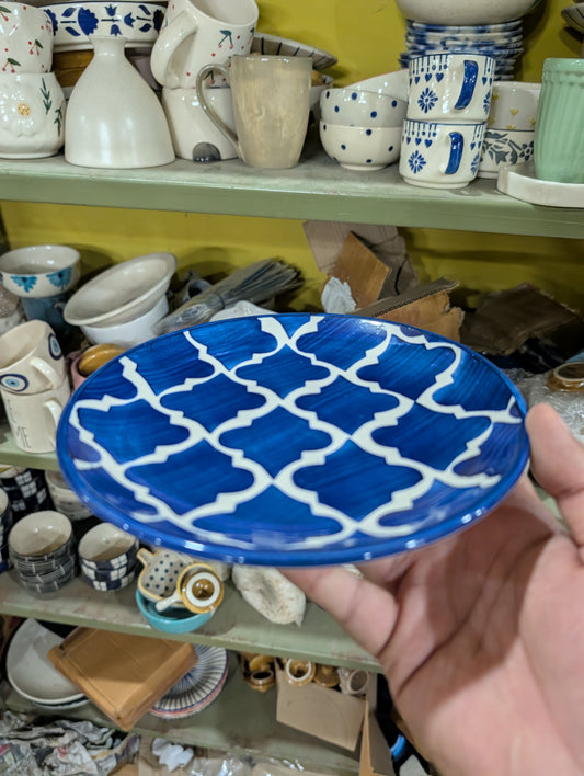 Ceramic Quarter Plate 7.5 inch